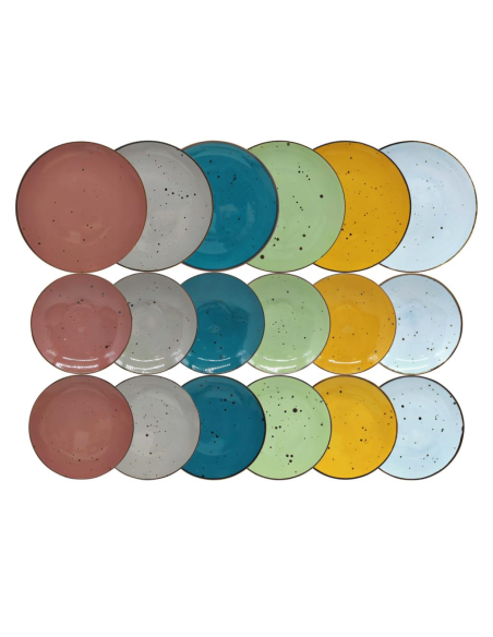 WEISSESTAL SERVIZIO PIATTI 48 PEZZI IN PORCELLANA - COTTAGE