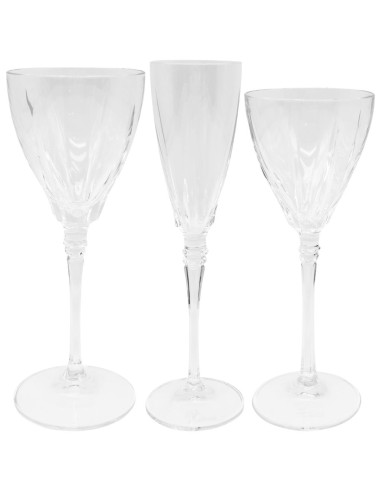 FEELING SERVIZIO CALICI 38 PEZZI IN VETRO -...