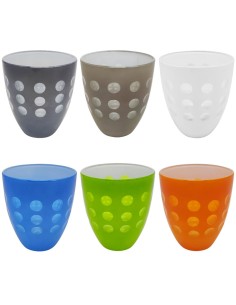 FEELING SET 6 BICCHIERI ACQUA 36 CL IN VETRO - DROPS