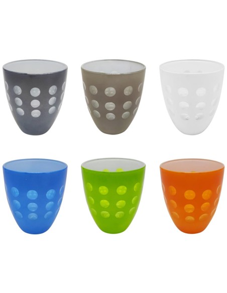 FEELING SET 6 BICCHIERI VINO 24 CL IN VETRO - DROPS