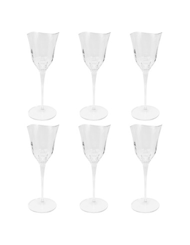 FEELING SET 6 CALICI ACQUA 24 CL IN VETRO -...