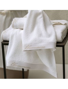 BLUMARINE SET 2 ASCIUGAMANI VISO E OSPITE IN SPUGNA - SPA