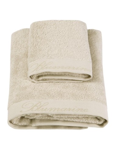 BLUMARINE SET 2 ASCIUGAMANI VISO E OSPITE IN...