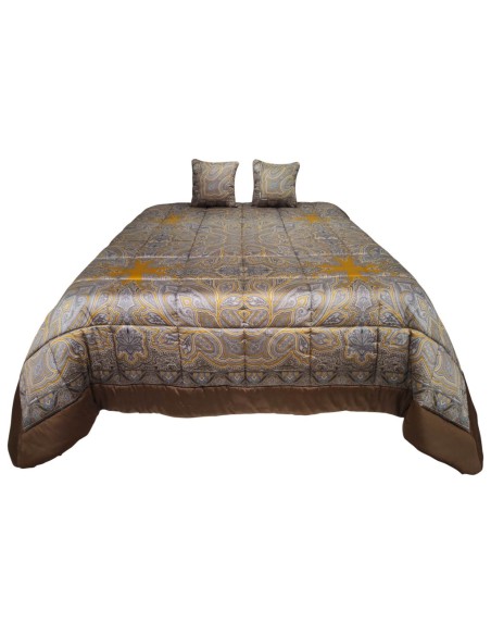 ETRO TRAPUNTA MATRIMONIALE 270 X 270 CM CON 2 CUSCINI ARREDO IN RASO