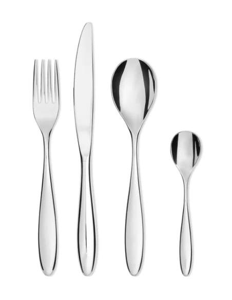 ALESSI SERVIZIO POSATE 24 PEZZI COLTELLI MONOBLOCCO - MAMI
