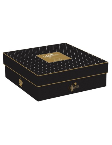 EASY LIFE SET 6 TAZZE CAFFÈ CON PIATTINO 100 ML...