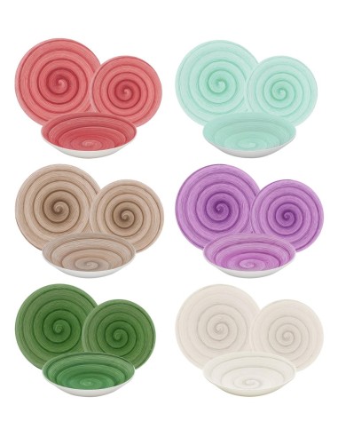 MEMENTO TABLE SERVIZIO PIATTI 18 PEZZI - GOURMET