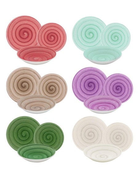 MEMENTO TABLE SERVIZIO PIATTI 18 PEZZI - GOURMET