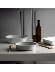 WEISSESTAL PIROFILA OVALE IN PORCELLANA