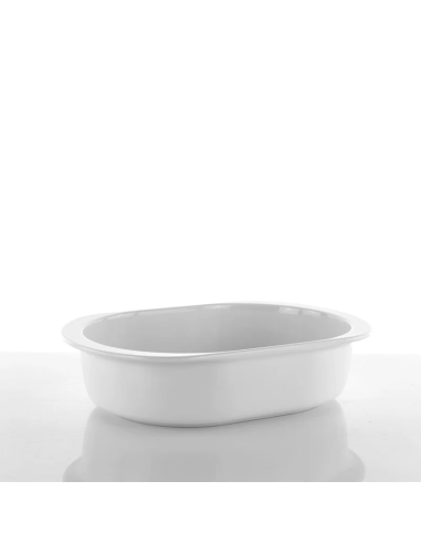 WEISSESTAL PIROFILA OVALE IN PORCELLANA