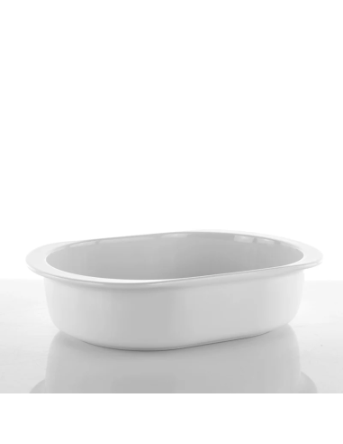 WEISSESTAL PIROFILA OVALE IN PORCELLANA