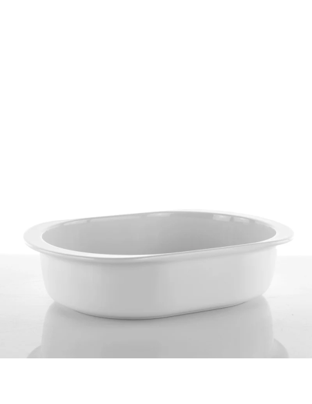 WEISSESTAL PIROFILA OVALE IN PORCELLANA