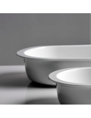 WEISSESTAL PIROFILA OVALE IN PORCELLANA