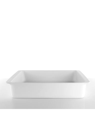 WEISSESTAL PIROFILA RETTANGOLARE IN PORCELLANA