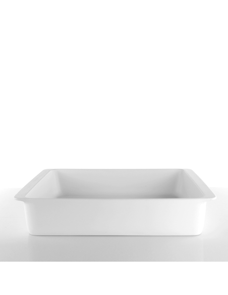 WEISSESTAL PIROFILA RETTANGOLARE IN PORCELLANA