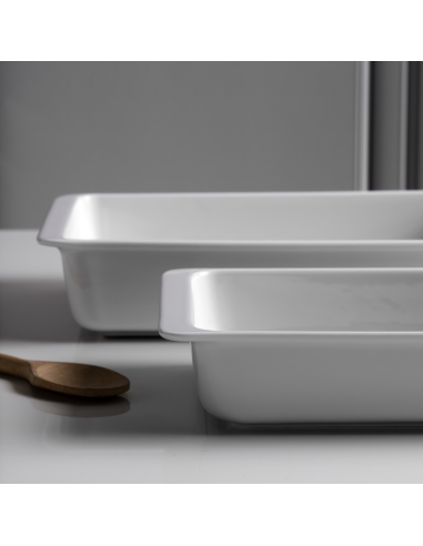 WEISSESTAL PIROFILA RETTANGOLARE IN PORCELLANA