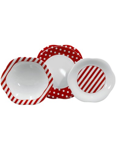 WEISSESTAL SERVIZIO PIATTI 24 PEZZI IN...