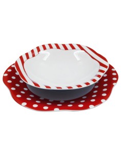 WEISSESTAL SERVIZIO PIATTI 24 PEZZI IN PORCELLANA - WARY 2