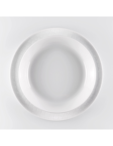 WEISSESTAL SERVIZIO PIATTI 25 PEZZI IN PORCELLANA - TILE