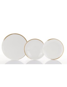 WEISSESTAL SERVIZIO PIATTI ELEGANTI 18 PEZZI IN...