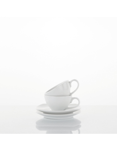 WEISSESTAL SET 2 TAZZE CAFFÈ CON PIATTINO - SQUARE