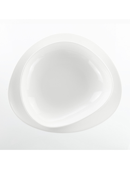 WEISSESTAL SET 6 PIATTI PIANI 29 CM IN PORCELLANA - AQUA
