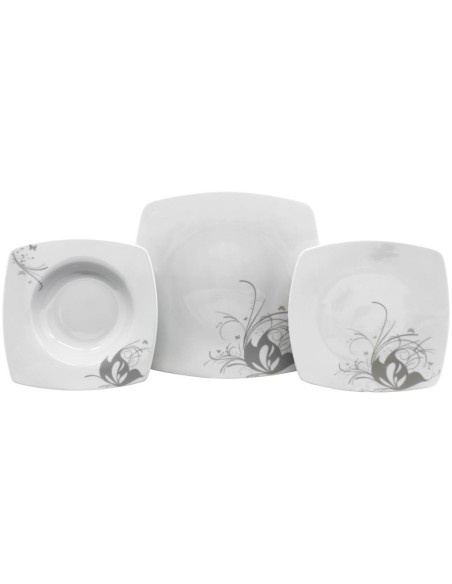 WEISSESTAL SET PIATTI 3 PEZZI IN PORCELLANA - FLY