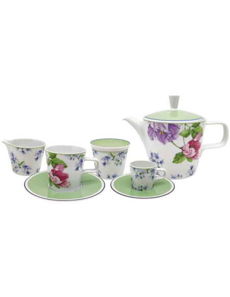 SELTMANN WEIDEN SERVIZIO DI PIATTI 61 PEZZI - FLOWERS