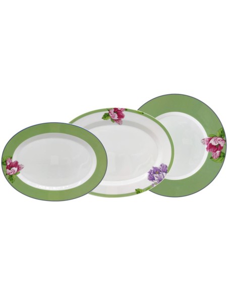 SELTMANN WEIDEN SERVIZIO DI PIATTI 61 PEZZI - FLOWERS