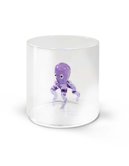 WD LIFESTYLE BICCHIERE IN VETRO BOROSILICATO CON SOGGETTO COLORATO 250 ML - MONTEREY