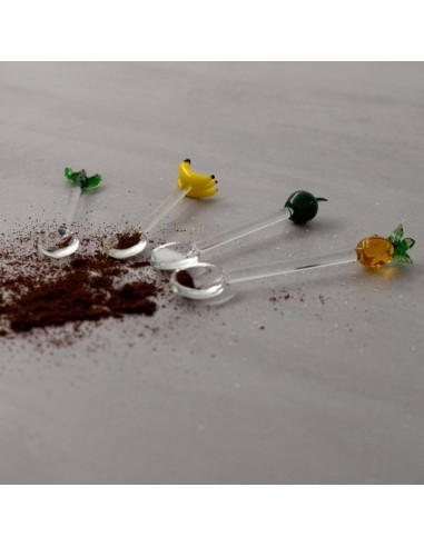 WD LIFESTYLE SET 4 CUCCHIAINI CAFFÈ IN VETRO...