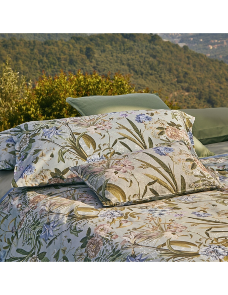 FAZZINI COMPLETO LENZUOLA 2 PIAZZE IN RASO 100% COTONE - VANITAS