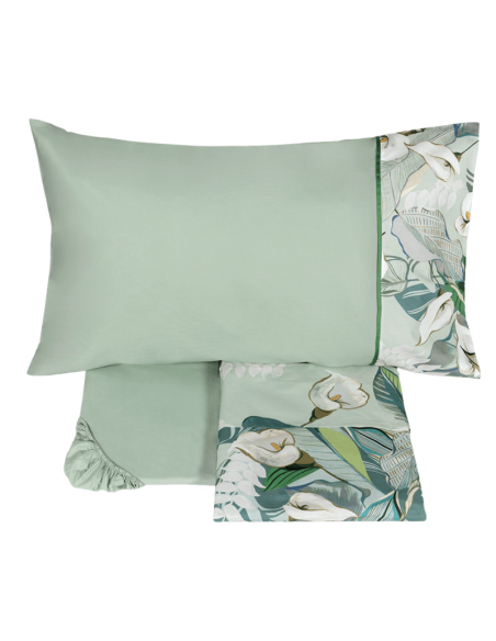 FAZZINI COMPLETO LENZUOLA-COPRILETTO 2 PIAZZE IN PERCALLE - CALLE