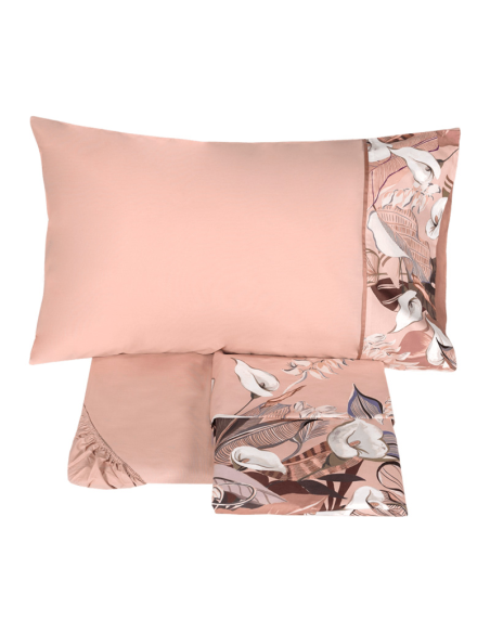 FAZZINI COMPLETO LENZUOLA-COPRILETTO 2 PIAZZE IN PERCALLE - CALLE