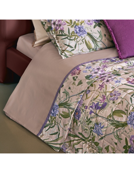 FAZZINI TRAPUNTINA 2 PIAZZE 270 X 270 CM IN RASO - VANITAS