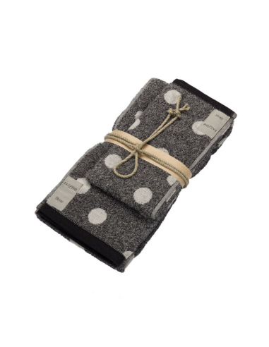 FAZZINI SET 2 ASCIUGAMANI VISO E OSPITE IN...