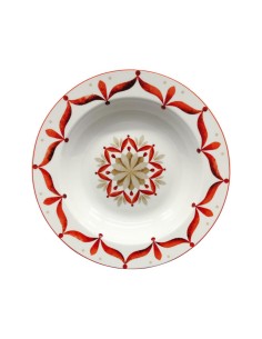 ANDREA FONTEBASSO PIATTO FONDO 21 CM - ATOLLO FLAME