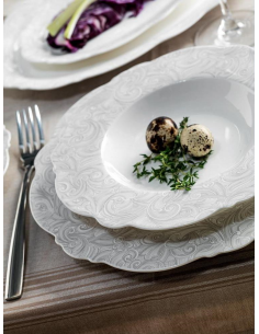 ANDREA FONTEBASSO PIATTO PIANO Ø28CM - GINEVRA CAMELOT 2