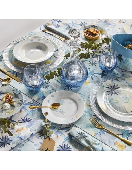 ANDREA FONTEBASSO SERVIZIO PIATTI 18 PEZZI - ATOLLO CRISTALLI
