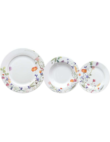 ANDREA FONTEBASSO SERVIZIO PIATTI 18 PEZZI -...