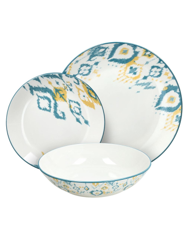 ANDREA FONTEBASSO SERVIZIO PIATTI 18 PEZZI -...