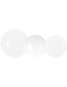 ANDREA FONTEBASSO SERVIZIO PIATTI 18 PEZZI IN PORCELLANA...