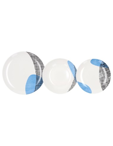 ANDREA FONTEBASSO SERVIZIO PIATTI 18 PEZZI IN...