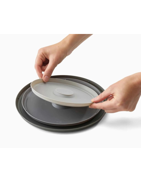 JOSEPH JOSEPH SET 4 CIOTOLE CON COPERCHIO IN ACCIAIO INOX - NEST 100