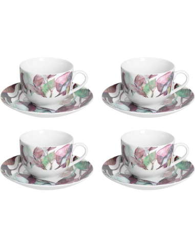 ANDREA FONTEBASSO SET 4 TAZZE CAPPUCCINO 22 CL...