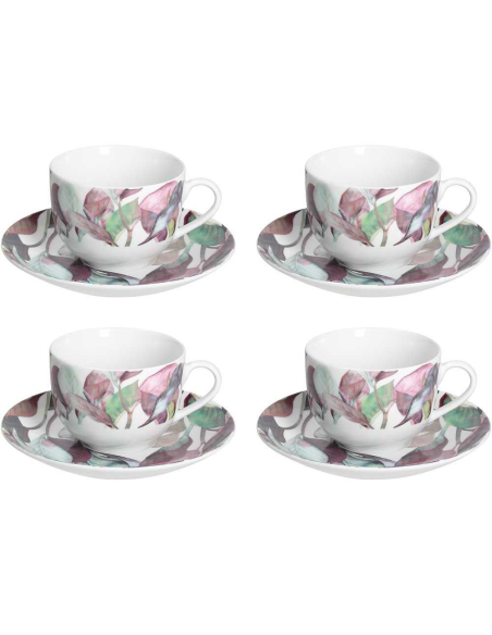 ANDREA FONTEBASSO SET 4 TAZZE CAPPUCCINO 22 CL - MOON CALYPSO