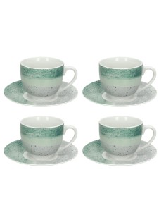 ANDREA FONTEBASSO SET 4 TAZZE CAPPUCCINO 33 CL - MOON...