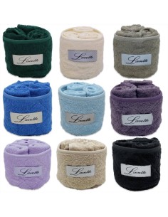 CA' D'ORO CESTINO 3 LAVETTE IN SPUGNA 100% COTONE