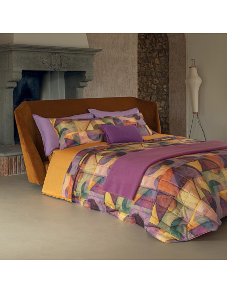 FAZZINI TRAPUNTA MATRIMONIALE IN PERCALLE 270 X 270 CM - PARACAS