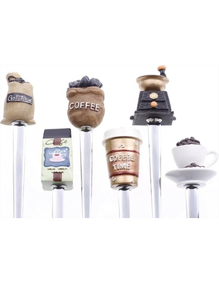 ANDREA FONTEBASSO SET 6 CUCCHIAINI CAFFÈ 14 CM - CUPCAKES ESPRESSO